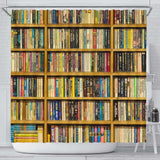 Bookshelf Bookish Curtain - Gifts For Reading Addicts