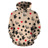 Alice In Wonderland All Over Print Hoodie - Gifts For Reading Addicts