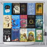 Books Bookish Curtain - Gifts For Reading Addicts