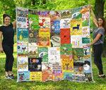 Children's Books Quilt - Gifts For Reading Addicts