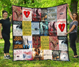 Book Lover Quilt - Gifts For Reading Addicts