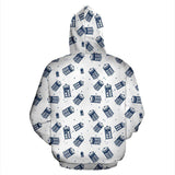 Doctor Who All Over Print Hoodie - Gifts For Reading Addicts