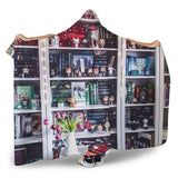 book shelf hooded blanket - Gifts For Reading Addicts