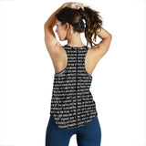 Alice In Wonderland Women's Racerback Tank - Gifts For Reading Addicts