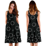 Black Lord Of The Rings Midi-Dress - Gifts For Reading Addicts