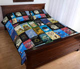 Book Covers Quilt Bed - Gifts For Reading Addicts