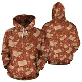 Bookish All Over Print Hoodie - Gifts For Reading Addicts