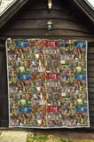 Bookish Bookshelf Quilt - Gifts For Reading Addicts