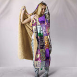 The Color Purple Book Covers Hooded Blanket - Gifts For Reading Addicts
