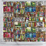 Bookish Pattern Curtain - Gifts For Reading Addicts