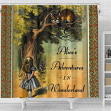 Alice's Adventures In Wonderland Curtain - Gifts For Reading Addicts