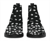 Black Bookish Pattern Fashion Boots - Gifts For Reading Addicts