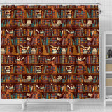 Bookish Pattern Curtain - Gifts For Reading Addicts