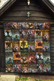 Cassandra Clare Shadowhunter series Book Covers Quilt - Gifts For Reading Addicts