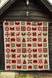 Bookish Christmas Quilt - Gifts For Reading Addicts