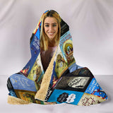 Books Bookish Hooded Blanket - Gifts For Reading Addicts