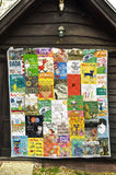 Children's Books Quilt - Gifts For Reading Addicts