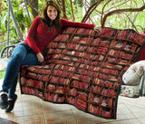 Book shelf Bookish Quilt - Gifts For Reading Addicts