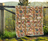Bookish Pattern Quilt - Gifts For Reading Addicts