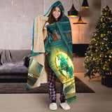 Reading a book hooded blanket - Gifts For Reading Addicts