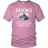 "Books" Unisex T-Shirt - Gifts For Reading Addicts