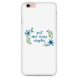One more floral phone case white - Gifts For Reading Addicts
