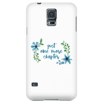 One more floral phone case white - Gifts For Reading Addicts