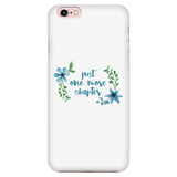 One more floral phone case white - Gifts For Reading Addicts