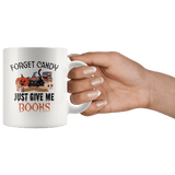 "Forget Candy"11oz White Mug - Gifts For Reading Addicts