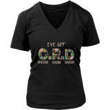 "I've Got O.R.D" V-neck Tshirt - Gifts For Reading Addicts