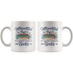 "Introverted But Willing To Discuss Books"11oz White Mug - Gifts For Reading Addicts