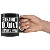 "Fraser's Ridge"11oz Black Mug - Gifts For Reading Addicts