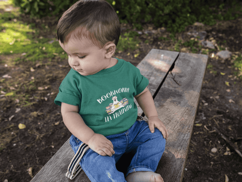 "Bookworm In Training"Infant T-shirt - Gifts For Reading Addicts