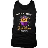 "Bookworm costume" Men's Tank Top - Gifts For Reading Addicts