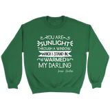 "You are sunlight" Sweatshirt - Gifts For Reading Addicts