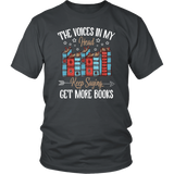 "Get More Books" Unisex T-Shirt - Gifts For Reading Addicts