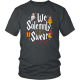 "We Solemnly Swear" Unisex T-Shirt - Gifts For Reading Addicts