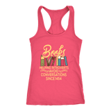 "Avoid Conversations since 1454" Women's Tank Top - Gifts For Reading Addicts