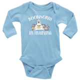"Bookworm In Training"Long Sleeve Baby Bodysuit - Gifts For Reading Addicts