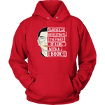 Ruth Bader "A Girl With A Book" Hoodie - Gifts For Reading Addicts