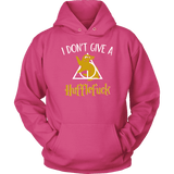 "i Don't Give A Hufflefuck" Hoodie - Gifts For Reading Addicts