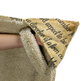 HP Book Page Vintage Hooded Blankets - Gifts For Reading Addicts