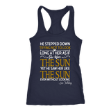 "As if she were the sun" Women's Tank Top - Gifts For Reading Addicts