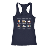 "Things I Do In My Spare Time" Women's Tank Top - Gifts For Reading Addicts