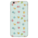 Colorful Bookish Pattern Phone Case Green - Gifts For Reading Addicts