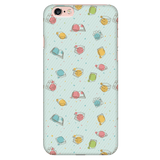Colorful Bookish Pattern Phone Case Green - Gifts For Reading Addicts