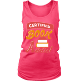 Certified book addict Womens Tank - Gifts For Reading Addicts