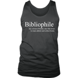 Bibliophile Mens Tank - Gifts For Reading Addicts