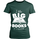 I like big books and i cannot lie Fitted T-shirt - Gifts For Reading Addicts