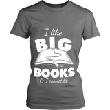 I like big books and i cannot lie Fitted T-shirt - Gifts For Reading Addicts